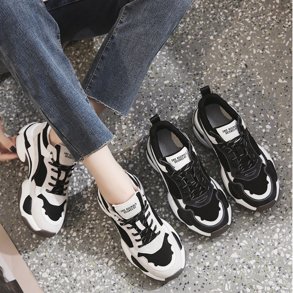 Women's Spring New Trendy Fashion Small Thick Soles Sports Shoes